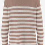 MAGLIA IN CASHMERE CON MOTIVO A RIGHE R2C103 414 BRUNO MANETTI 
