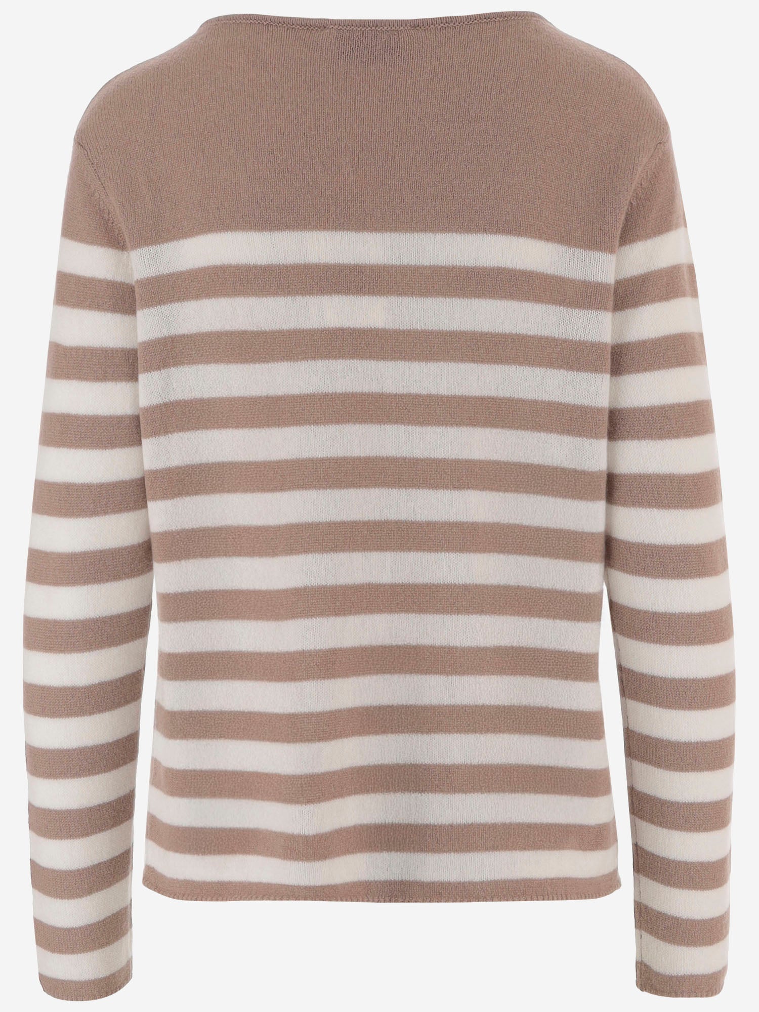 MAGLIA IN CASHMERE CON MOTIVO A RIGHE R2C103 414 BRUNO MANETTI 