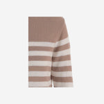 MAGLIA IN CASHMERE CON MOTIVO A RIGHE R2C103 414 BRUNO MANETTI 