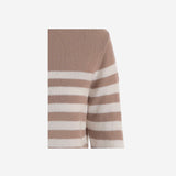 MAGLIA IN CASHMERE CON MOTIVO A RIGHE R2C103 414 BRUNO MANETTI 