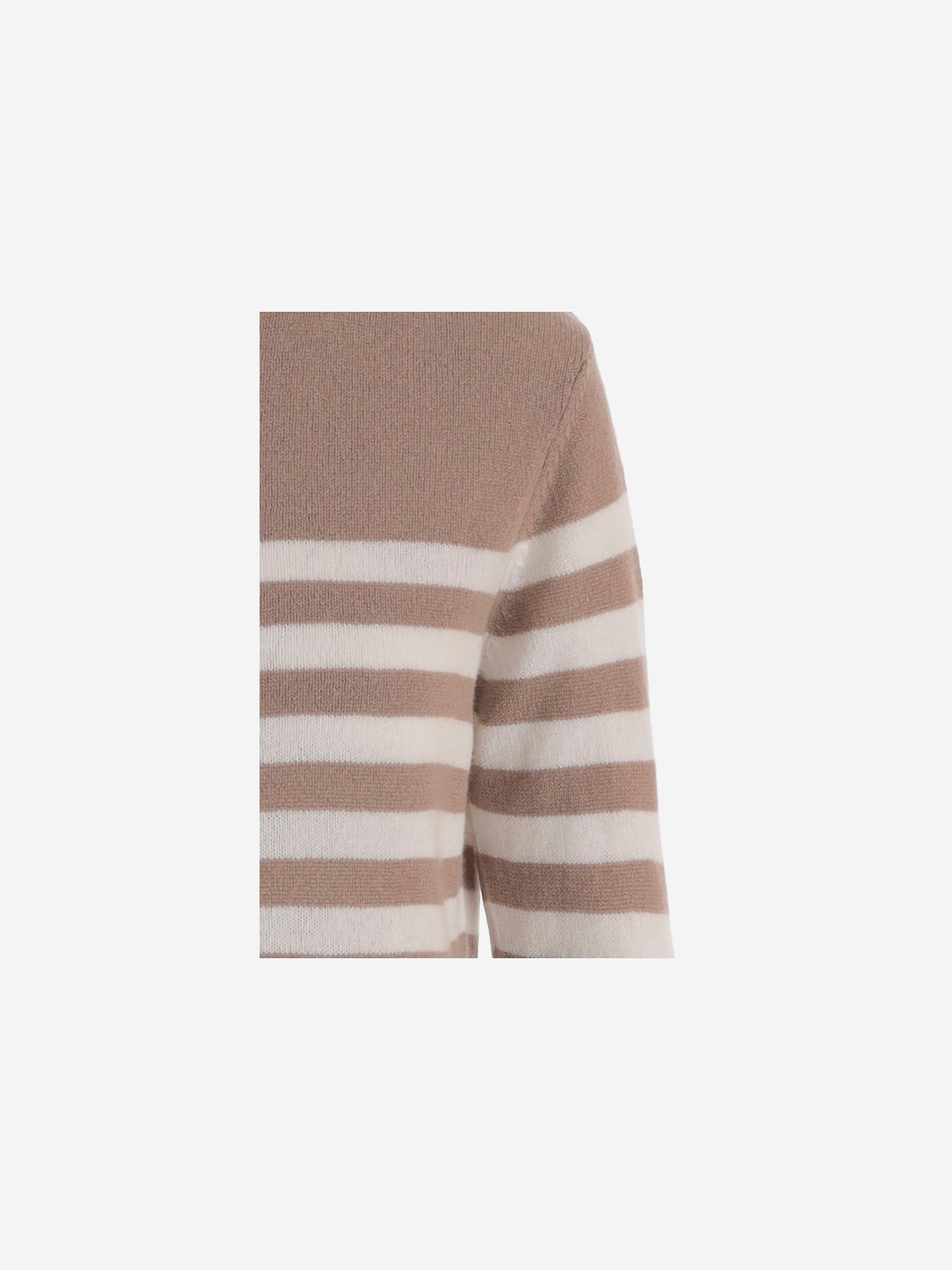 MAGLIA IN CASHMERE CON MOTIVO A RIGHE R2C103 414 BRUNO MANETTI 