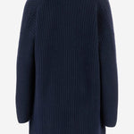 CARDIGAN IN CASHMERE CON LAVORAZIONE A COSTE R2C132 110 BRUNO MANETTI 