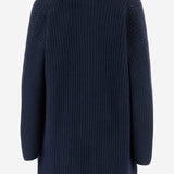CARDIGAN IN CASHMERE CON LAVORAZIONE A COSTE R2C132 110 BRUNO MANETTI 