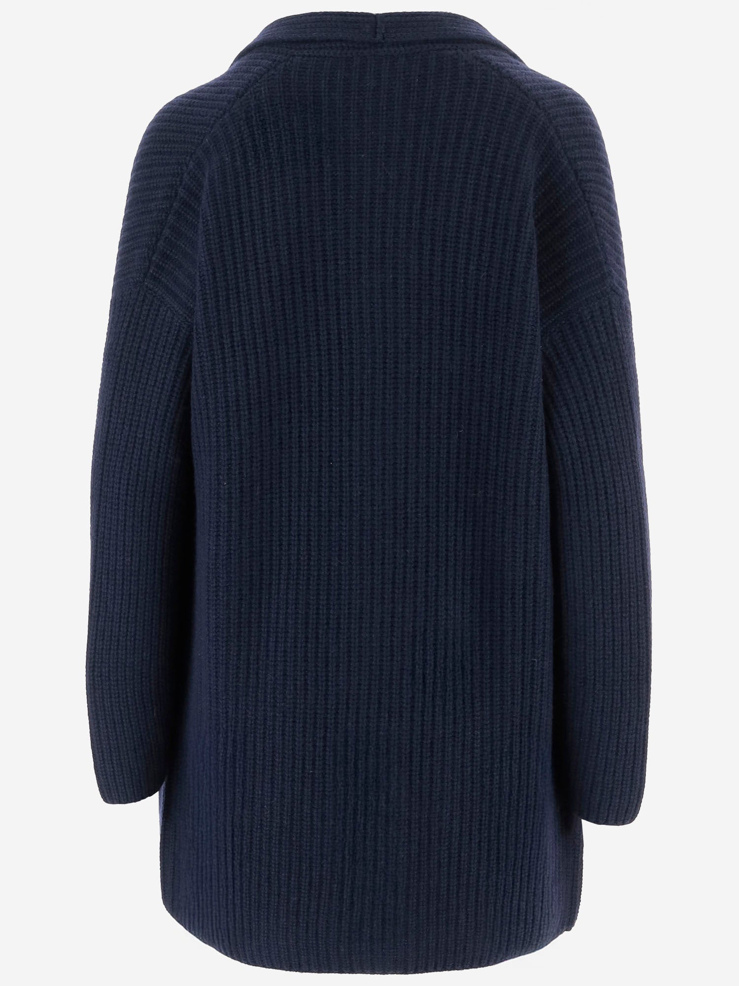 CARDIGAN IN CASHMERE CON LAVORAZIONE A COSTE R2C132 110 BRUNO MANETTI 