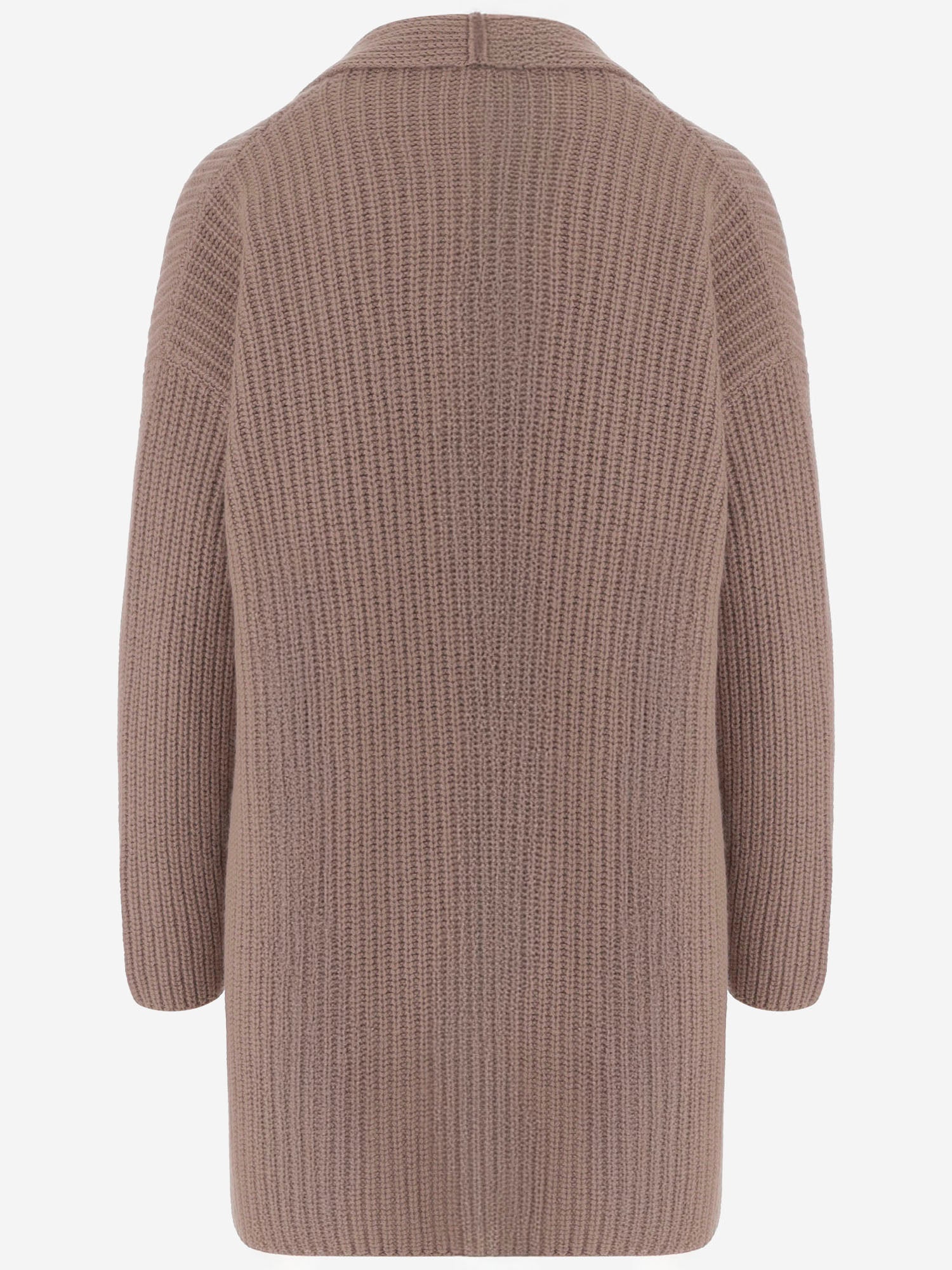 CARDIGAN IN CASHMERE CON LAVORAZIONE A COSTE R2C132 414 BRUNO MANETTI 