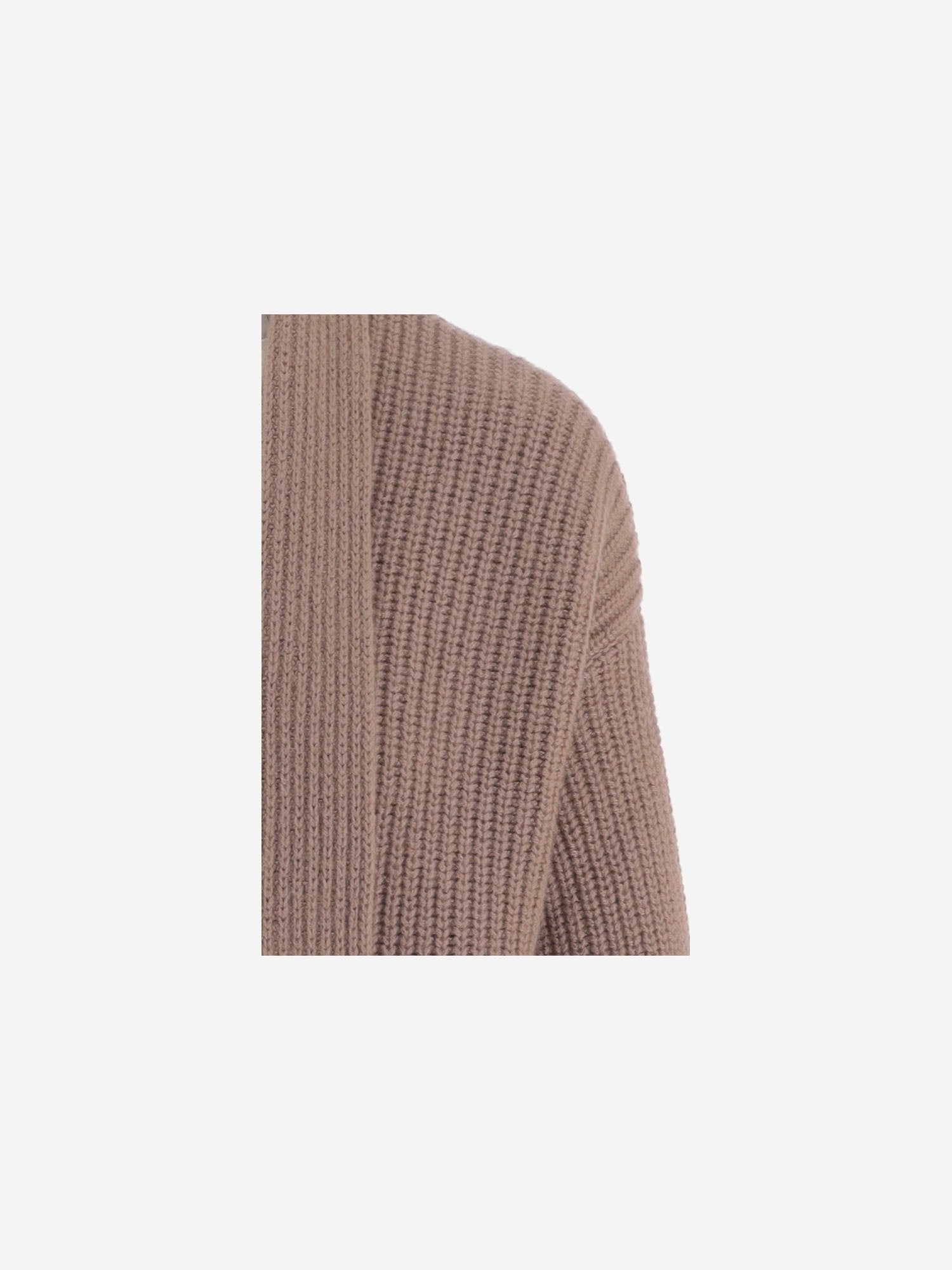 CARDIGAN IN CASHMERE CON LAVORAZIONE A COSTE R2C132 414 BRUNO MANETTI 