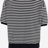 MAGLIA IN COTONE A RIGHE R2N110 100 BRUNO MANETTI 