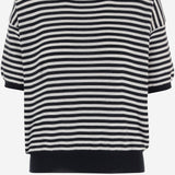 MAGLIA IN COTONE A RIGHE R2N110 100 BRUNO MANETTI 