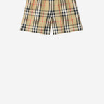 SHORTS DA BAGNO CON MOTIVO CHECK 8117147 SANDIPCHECK BURBERRY KIDS 