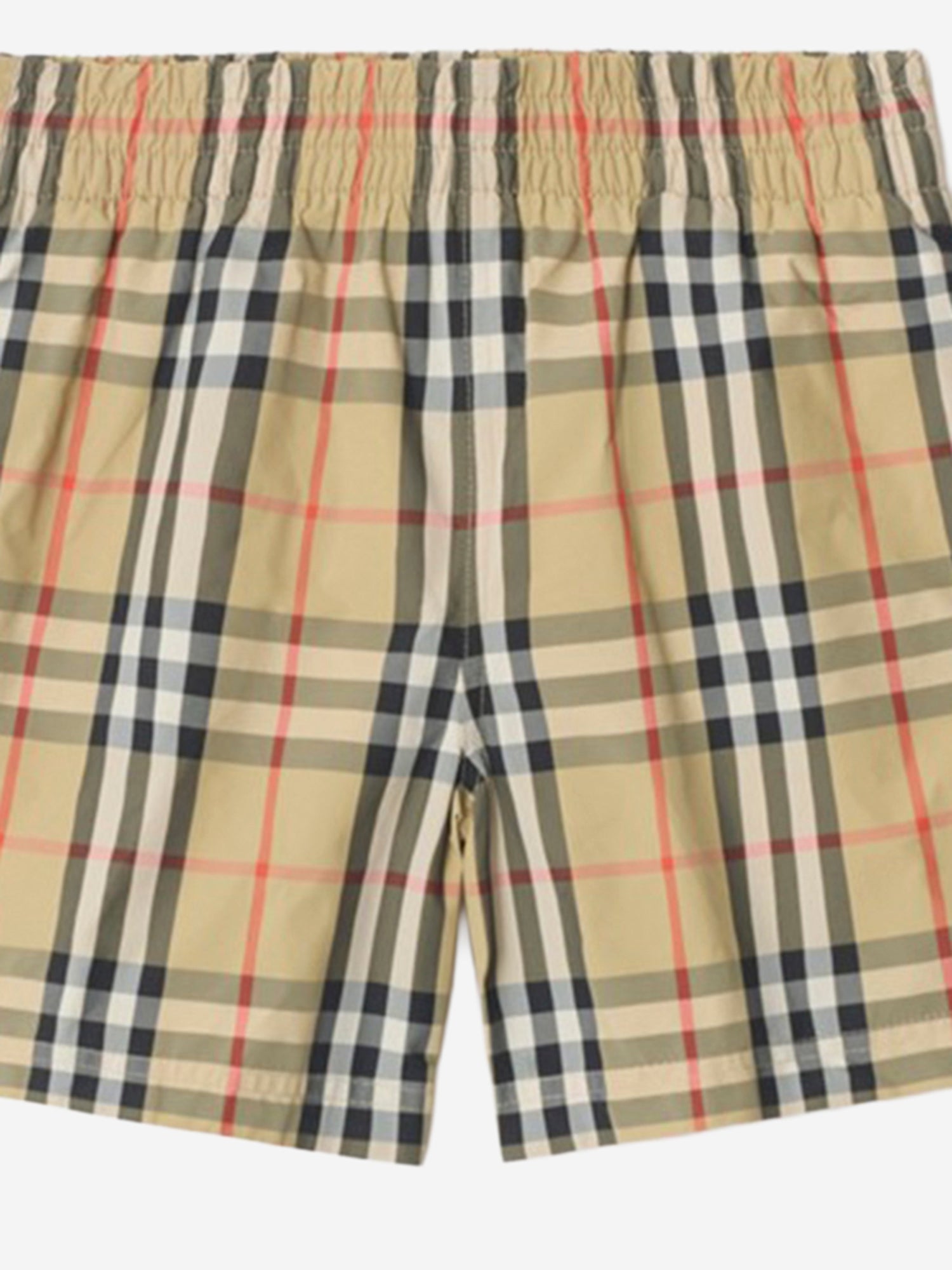 SHORTS DA BAGNO CON MOTIVO CHECK 8117147 SANDIPCHECK BURBERRY KIDS 
