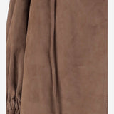 Blusa Dicte in pelle scamosciata 103674 11A BY MALENE BIRGER 