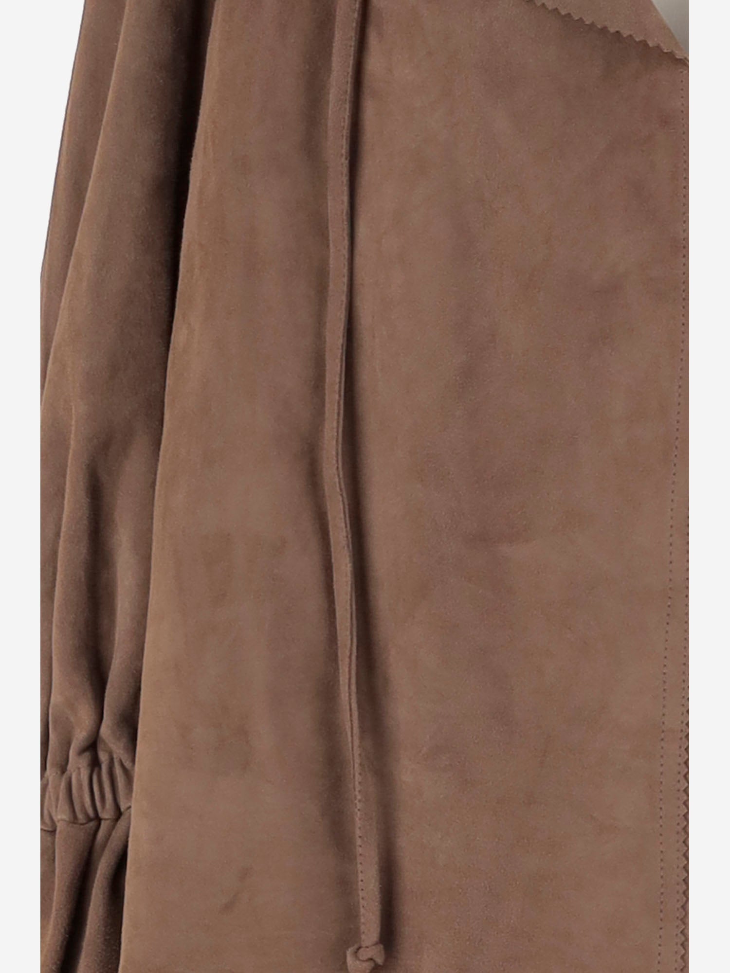 Blusa Dicte in pelle scamosciata 103674 11A BY MALENE BIRGER 