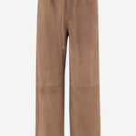 PANTALONI JOANNI IN PELLE SCAMOSCIATA 103678 11A BY MALENE BIRGER 