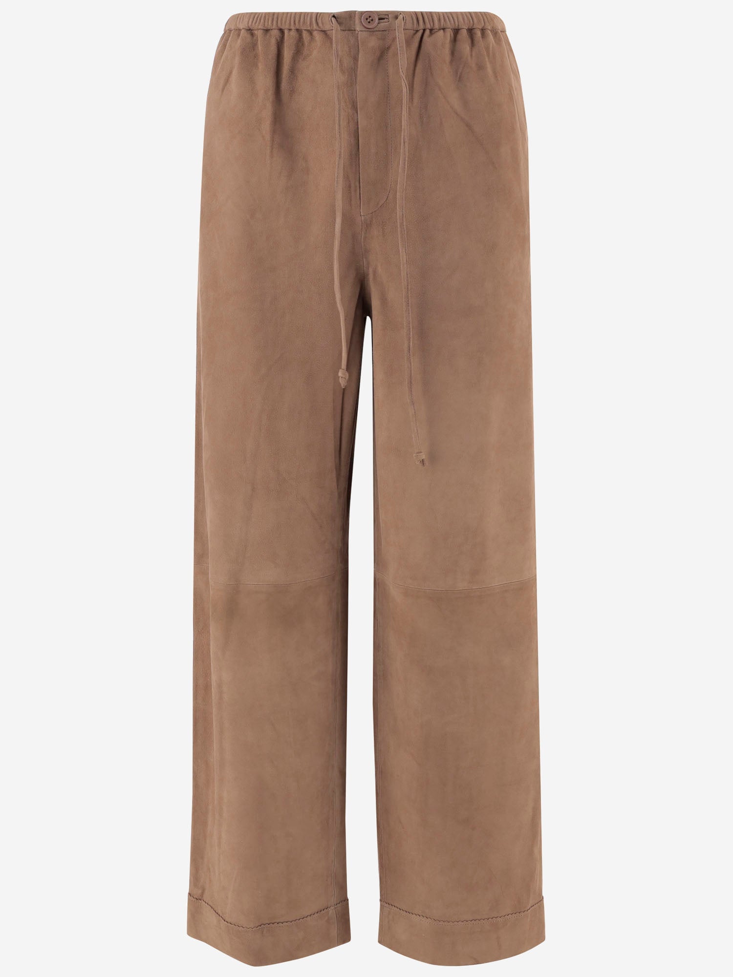 PANTALONI JOANNI IN PELLE SCAMOSCIATA 103678 11A BY MALENE BIRGER 