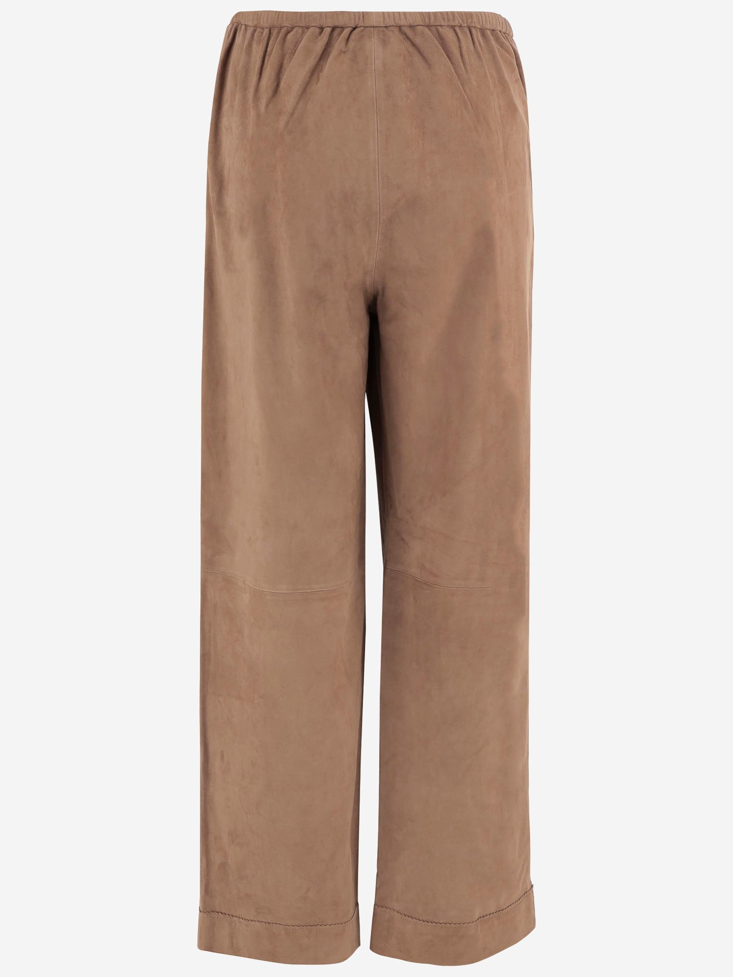 PANTALONI JOANNI IN PELLE SCAMOSCIATA 103678 11A BY MALENE BIRGER 