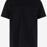 T-SHIRT IN COTONE CON LOGO 1339M1 9061 CANADA GOOSE 