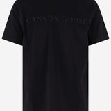 T-SHIRT IN COTONE CON LOGO 1339M1 9061 CANADA GOOSE 