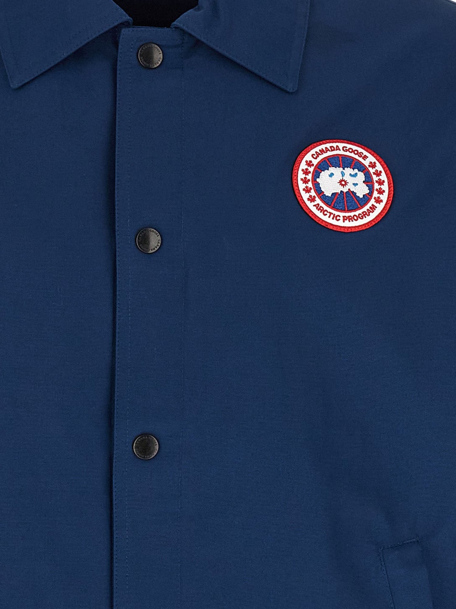 GIUBBOTTO IN MISTO COTONE CON LOGO 2669M 9841 CANADA GOOSE 