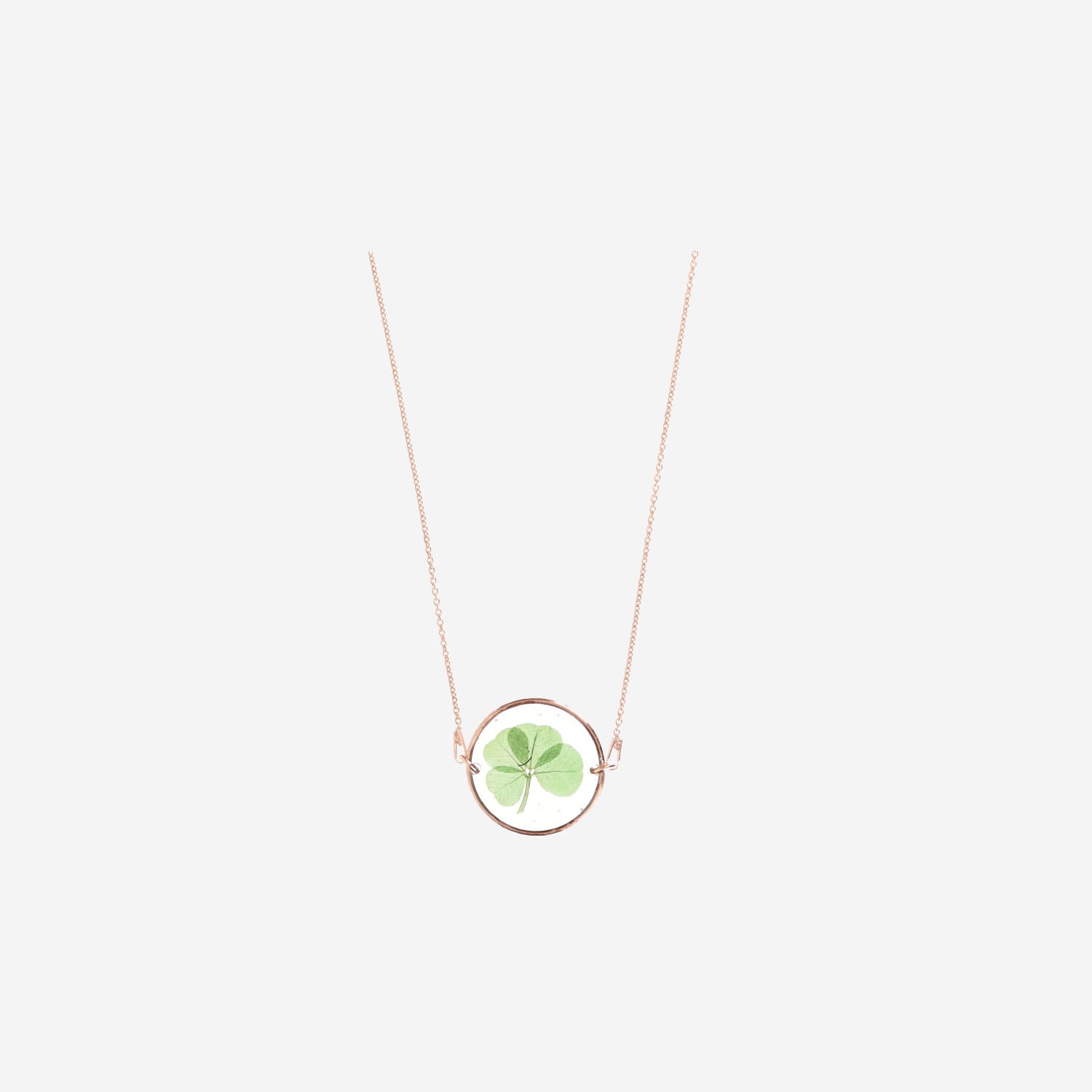COLLANA IN ARGENTO 122.112MR 20MMROSE CARRE DE TREFLES 