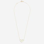 COLLANA IN ARGENTO 122.118MO ORO CARRE DE TREFLES 