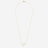 COLLANA IN ARGENTO 122.118MO ORO CARRE DE TREFLES 