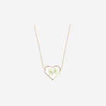 COLLANA IN ARGENTO 122.118MO ORO CARRE DE TREFLES 