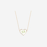 COLLANA IN ARGENTO 122.118MO ORO CARRE DE TREFLES 