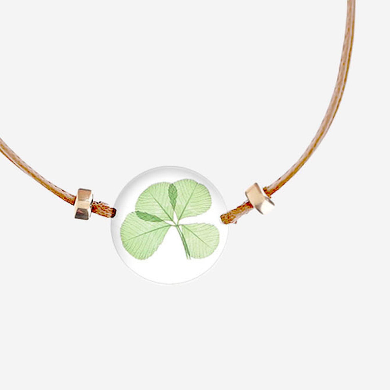 BRACCIALE TRIFOGLIO 143.3GF CAMEL CARRE DE TREFLES 