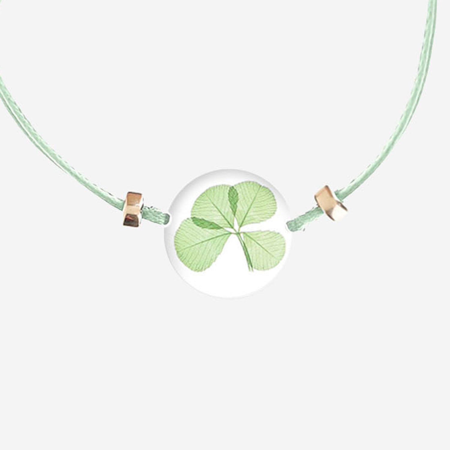 BRACCIALE TRIFOGLIO 143.3GF VERRE DEAU CARRE DE TREFLES 