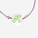 BRACCIALE TRIFOGLIO 143.3GF VIOLET CARRE DE TREFLES 