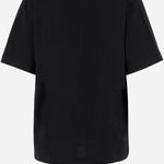 T-SHIRT IN COTONE CON SPILLA DECORATIVA 6261K21051 DeepBlack CARVEN 