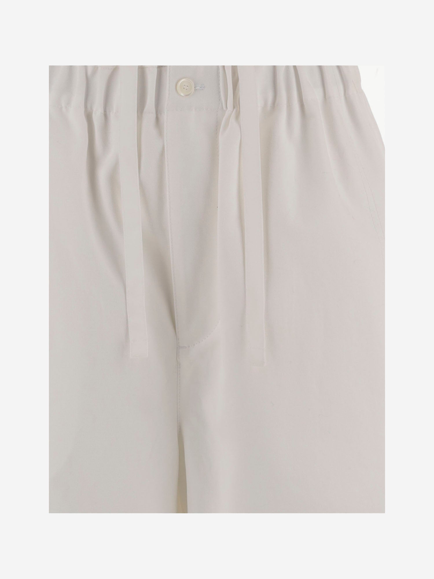 PANTALONI CORTI REALIZZATI INCOTONE 6261K21061 White CARVEN 