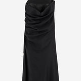 ABITO LINGERIE IN SETA CON DRAPPEGGIO 6261K21075 DeepBlack CARVEN 