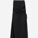 ABITO LINGERIE IN SETA CON DRAPPEGGIO 6261K21075 DeepBlack CARVEN 
