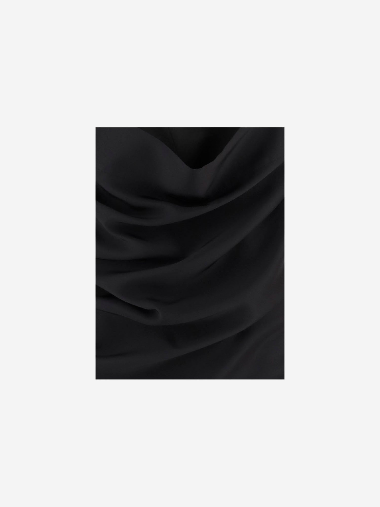 ABITO LINGERIE IN SETA CON DRAPPEGGIO 6261K21075 DeepBlack CARVEN 