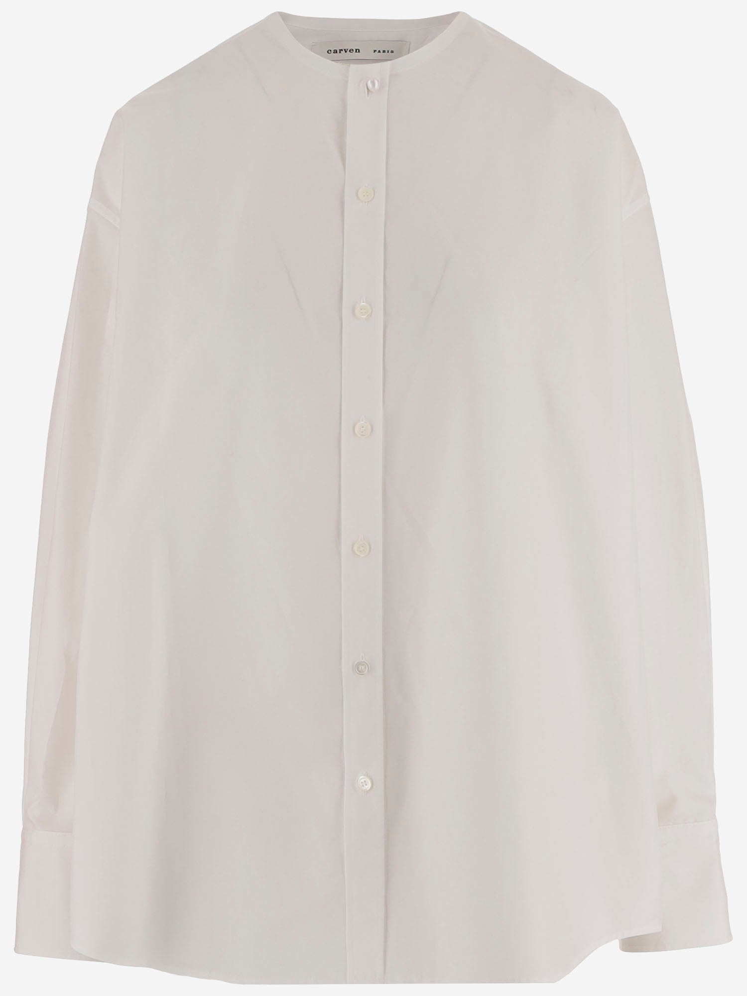 CAMICIA IN COTONE 6261K21117 White CARVEN 