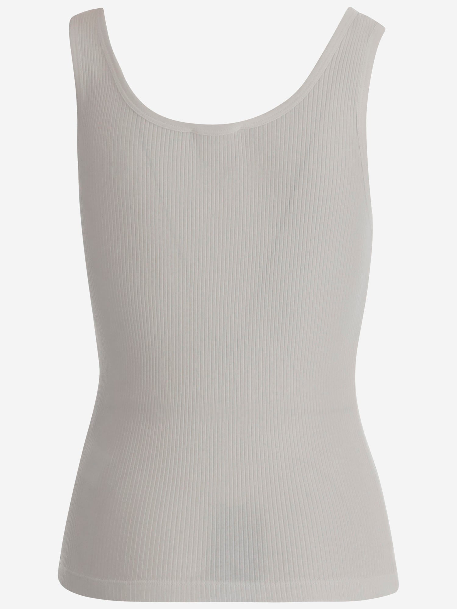 CANOTTA IN COTONE CON LOGO CH25SJH12180 101 CHLOE 