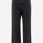 JEANS CORTI A VITA ALTA IN DENIM CH26SDP43157 004 CHLOE 