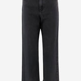 JEANS CORTI A VITA ALTA IN DENIM CH26SDP43157 004 CHLOE 