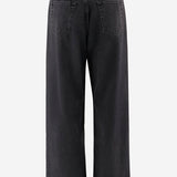 JEANS CORTI A VITA ALTA IN DENIM CH26SDP43157 004 CHLOE 