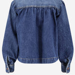 GIACCA ARRICCIATA A COLLO ALTO IN DENIM CH26SDV09258 4A1 CHLOE 