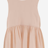 Top arricciato in crêpe di seta CH26SHT30005 6H6 CHLOE 