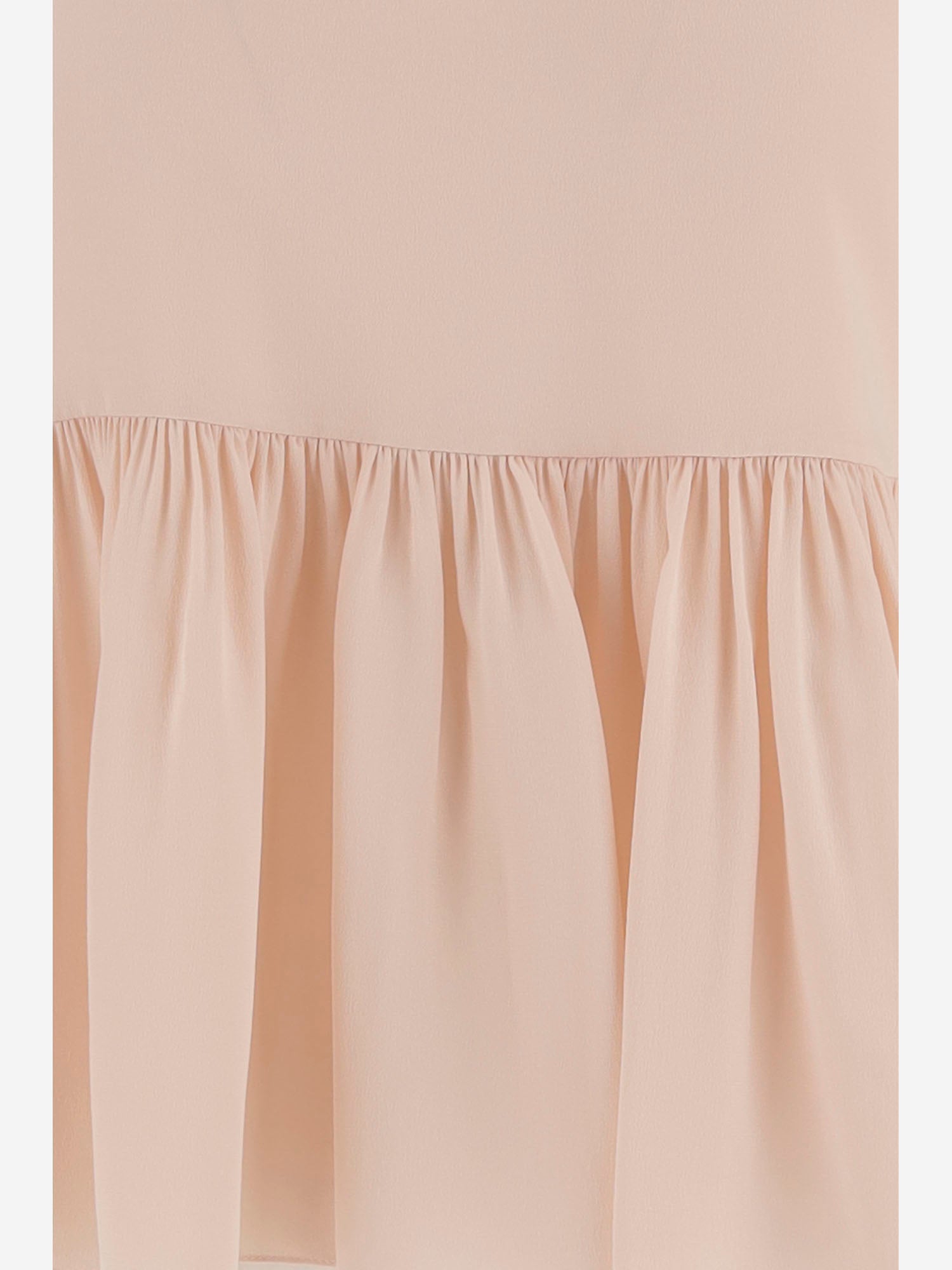 Top arricciato in crêpe di seta CH26SHT30005 6H6 CHLOE 