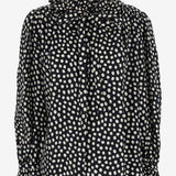 CAMICIA IN SETA CON MOTIVO A POIS CH26SHT70300 915 CHLOE 