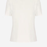 T-SHIRT IN COTONE CON STAMPA LOGO CH26SJH08197 101 CHLOE 