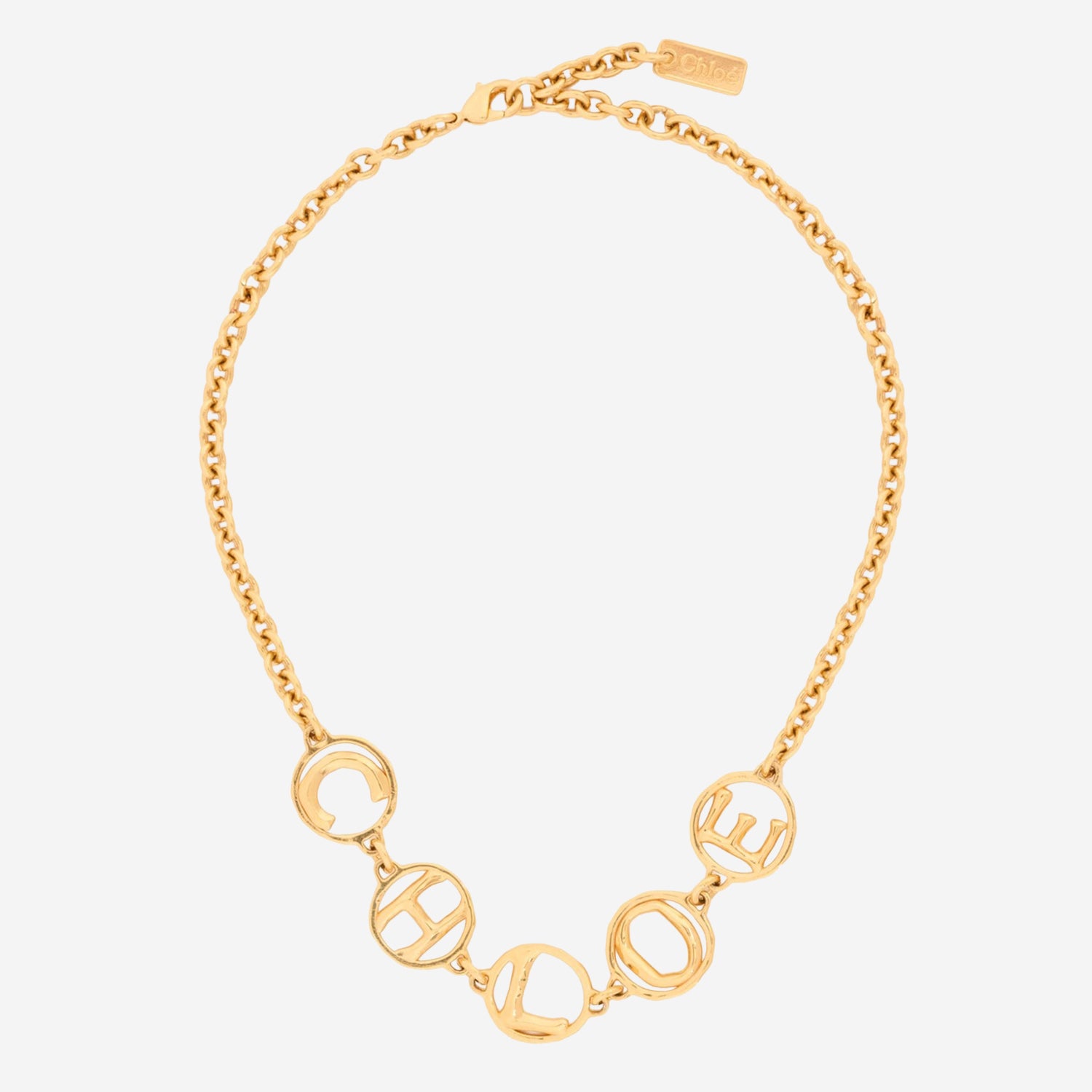 Choker Chloé Script CH26SJN13CB7 9DC CHLOE 