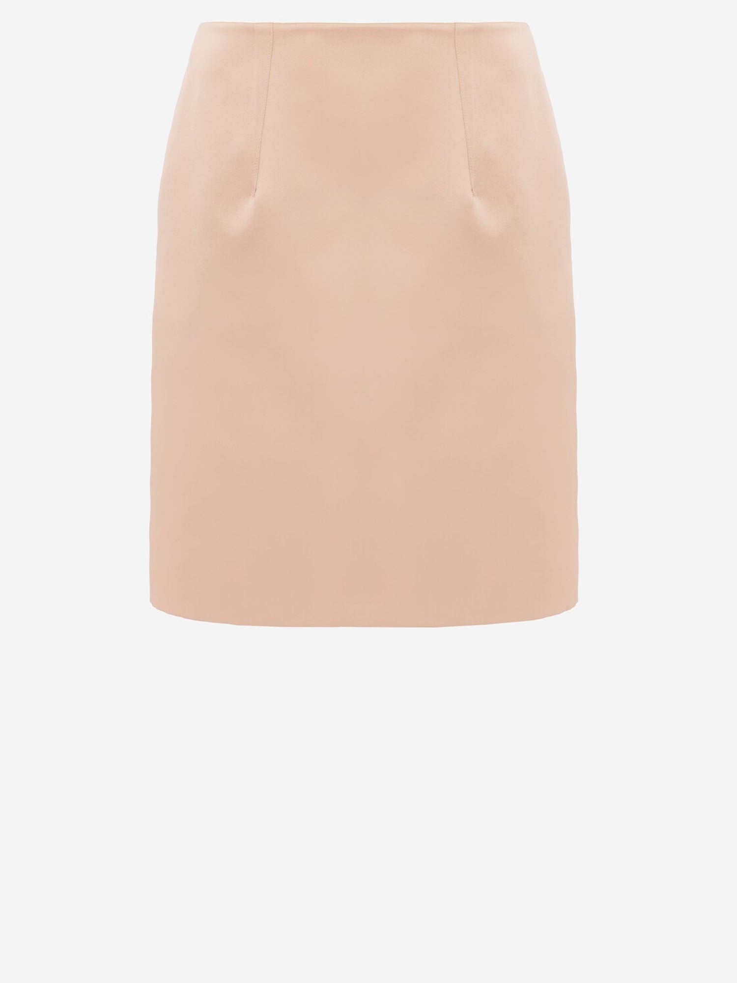 GONNA CORTA A TUBINO IN RASO DUCHESSE TECNICO CH26SJU19262 6K7 CHLOE 