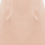 GONNA CORTA A TUBINO IN RASO DUCHESSE TECNICO CH26SJU19262 6K7 CHLOE 