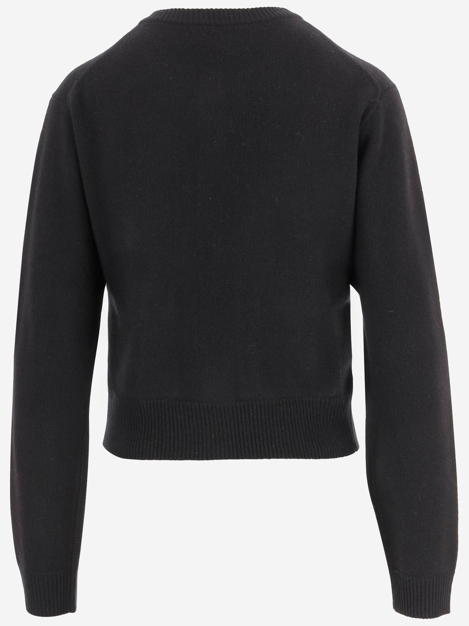 CARDIGAN HORSE MEDAL IN LANA E CASHMERE CH26SMC07800 001 CHLOE 