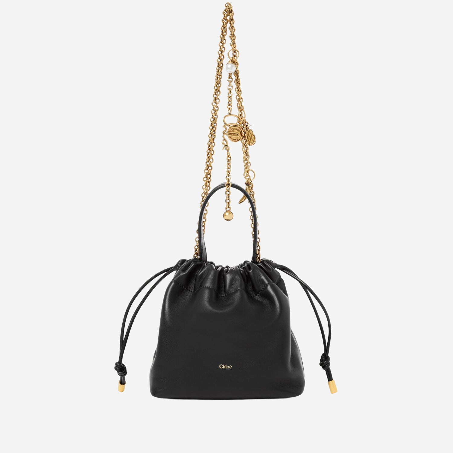 BORSA A SPALLA MINI IN PELLE CH26SP126R12 001 CHLOE 